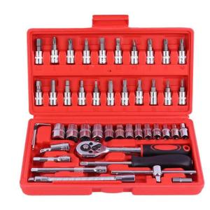 46 Pcs Tool Set – Complete Home & DIY Repair Kit with Durable Tools