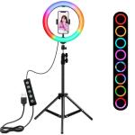 RGB Ring Light with Stand MJ26 LED Soft Light