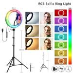 RGB Ring Light with Stand MJ26 LED Soft Light