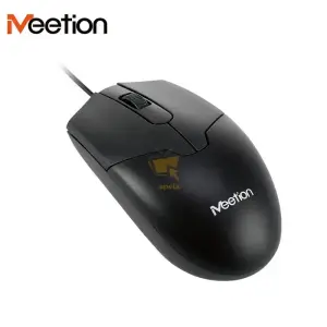 Meetion M360 Wired USB Optical Mouse – Standard Size for PC & Laptop