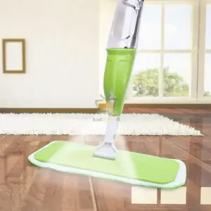 360° Rotary Microfiber Spin Mop | Wet & Dry Foldable Floor Cleaner