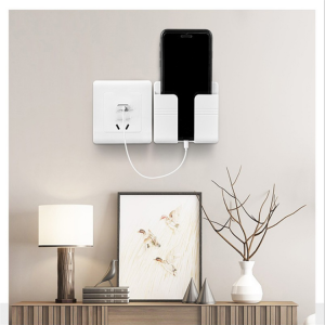 Universal Wall Mount Charger Rack – Phone Holder Shelf